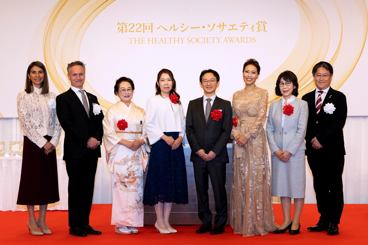 第22回ヘルシー・ソサエティ賞 授賞式集合写真